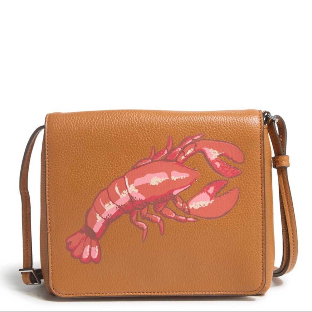Vera Bradley Faux Leather Lobster Crossbody